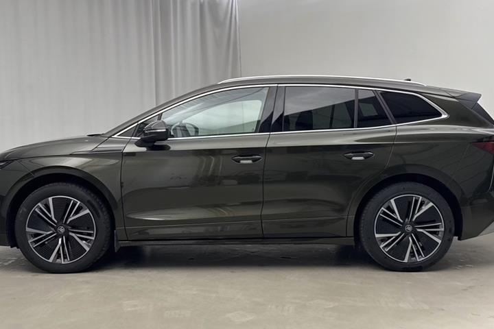 Grøn Skoda Enyaq fra 2026