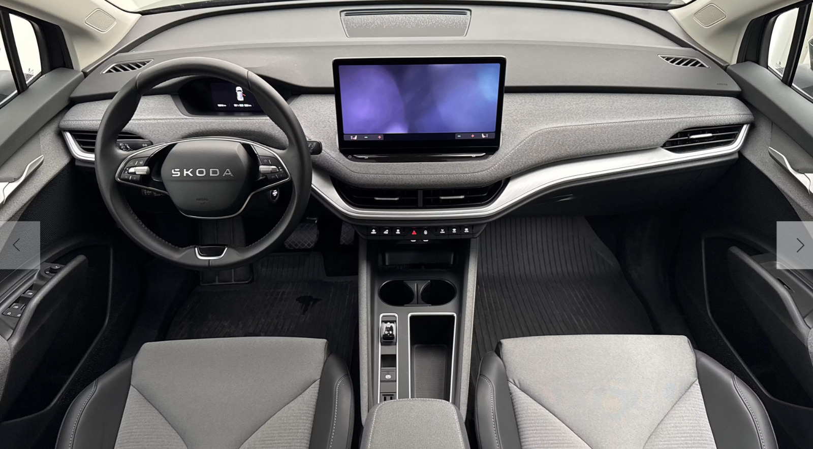 Grøn Skoda Enyaq fra 2026