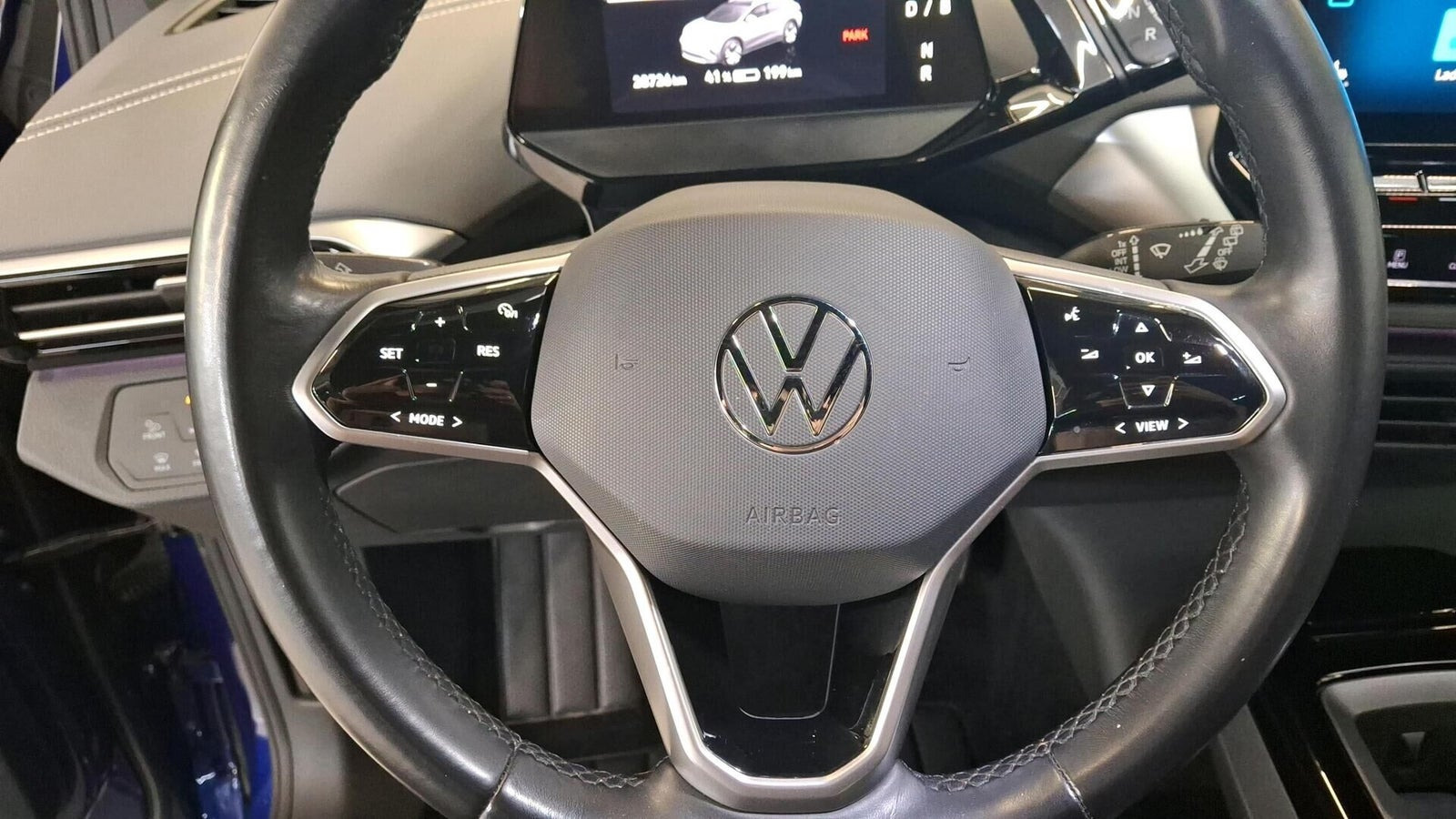 Blå VW ID.4 fra 2024
