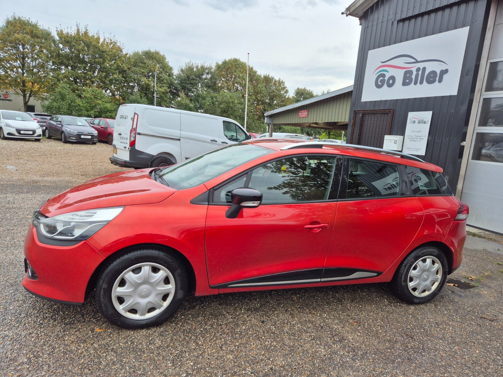 Grøn Renault Clio IV fra 2014