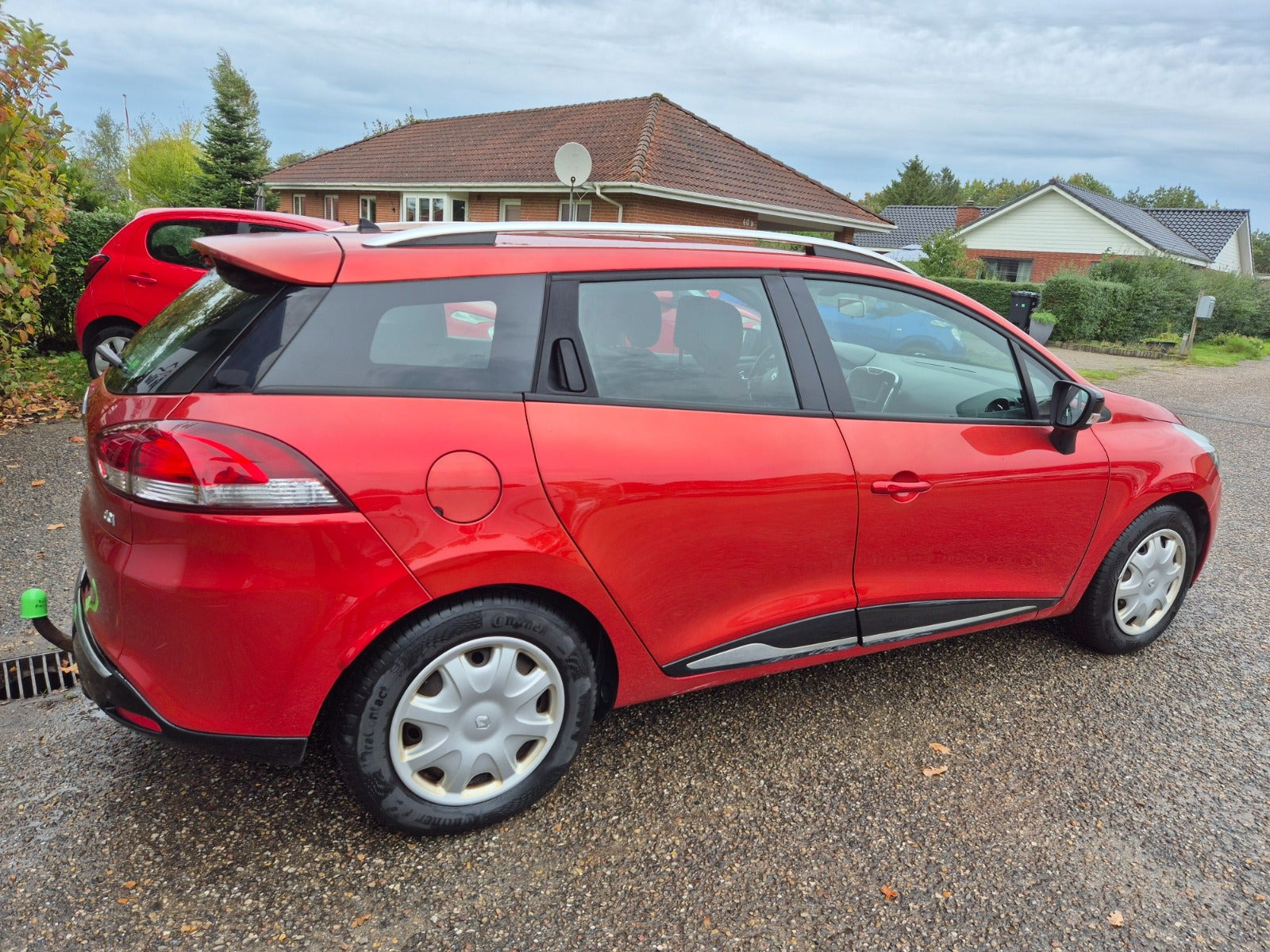 Grøn Renault Clio IV fra 2014