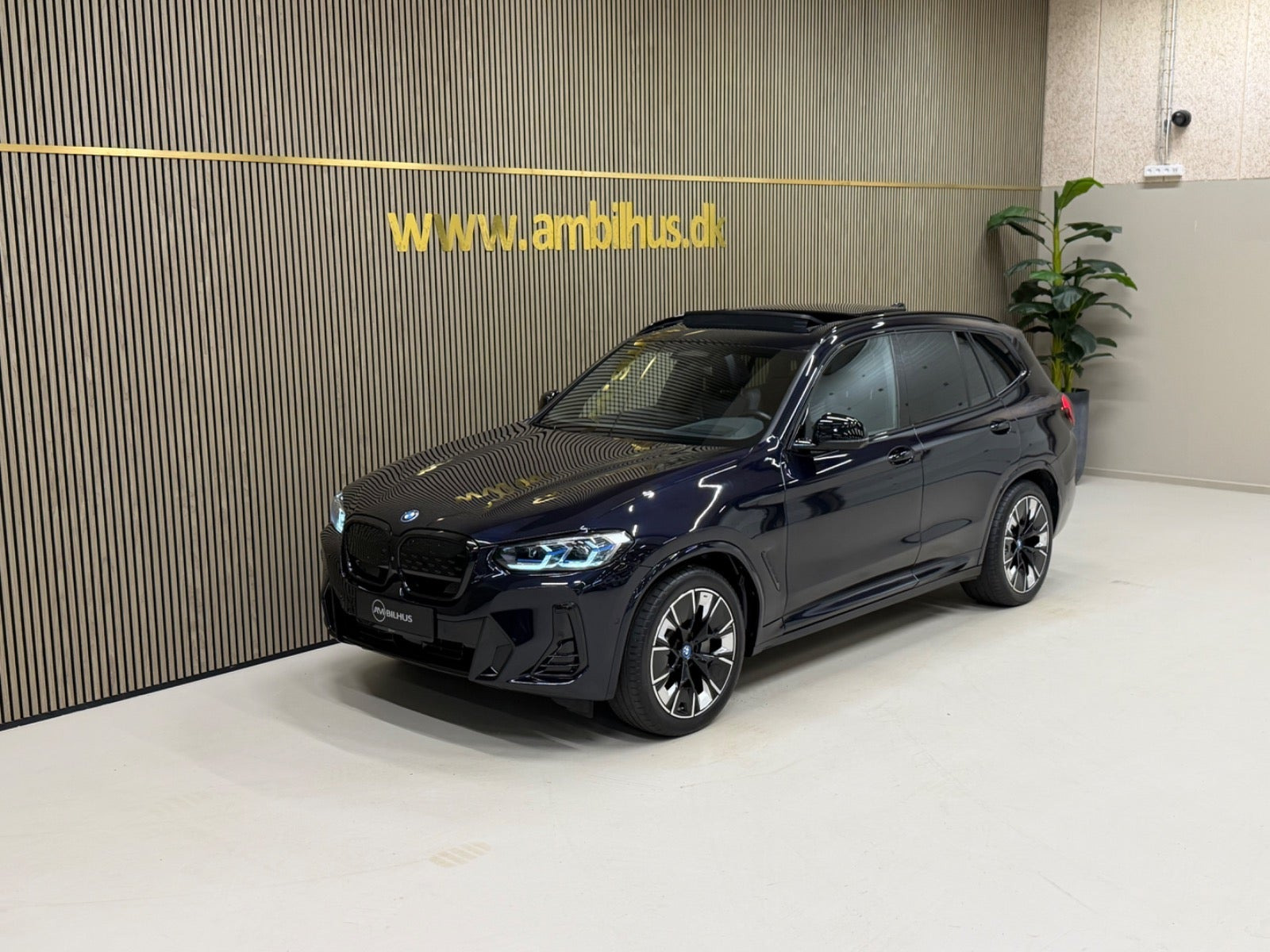 Sort BMW iX3 fra 2023