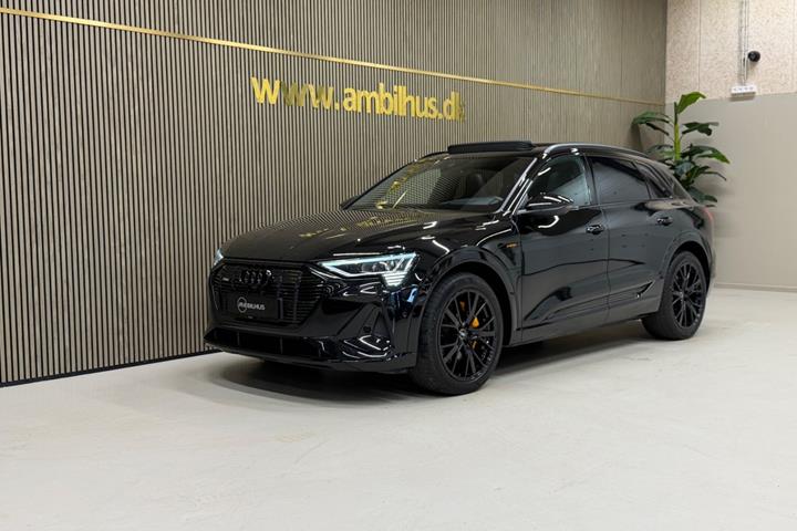 Sort Audi e-tron fra 2022