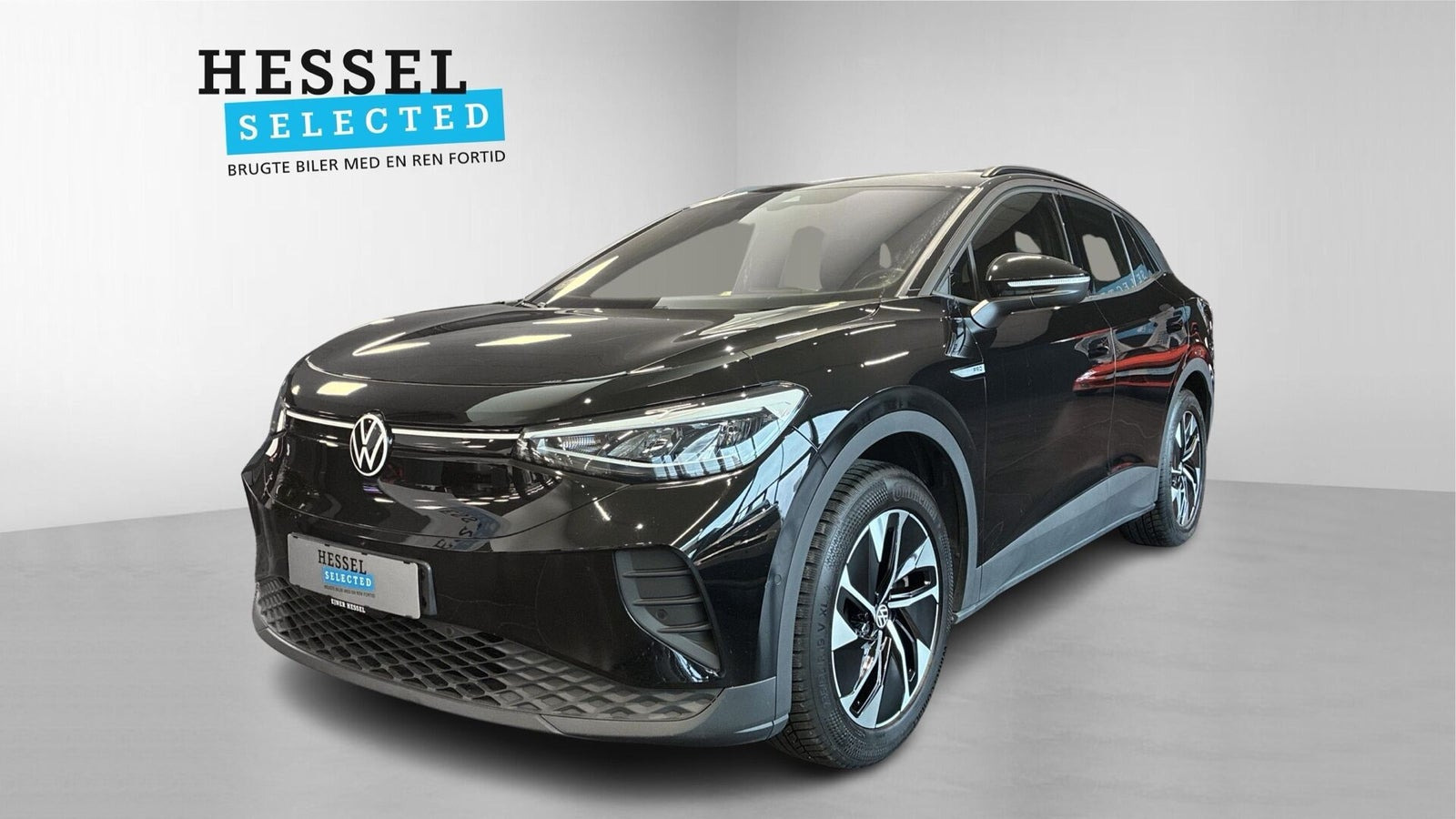 Sort VW ID.4 fra 2023 set udefra