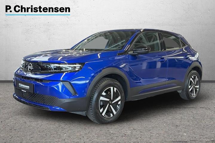 Blå Opel Mokka-e fra 2025