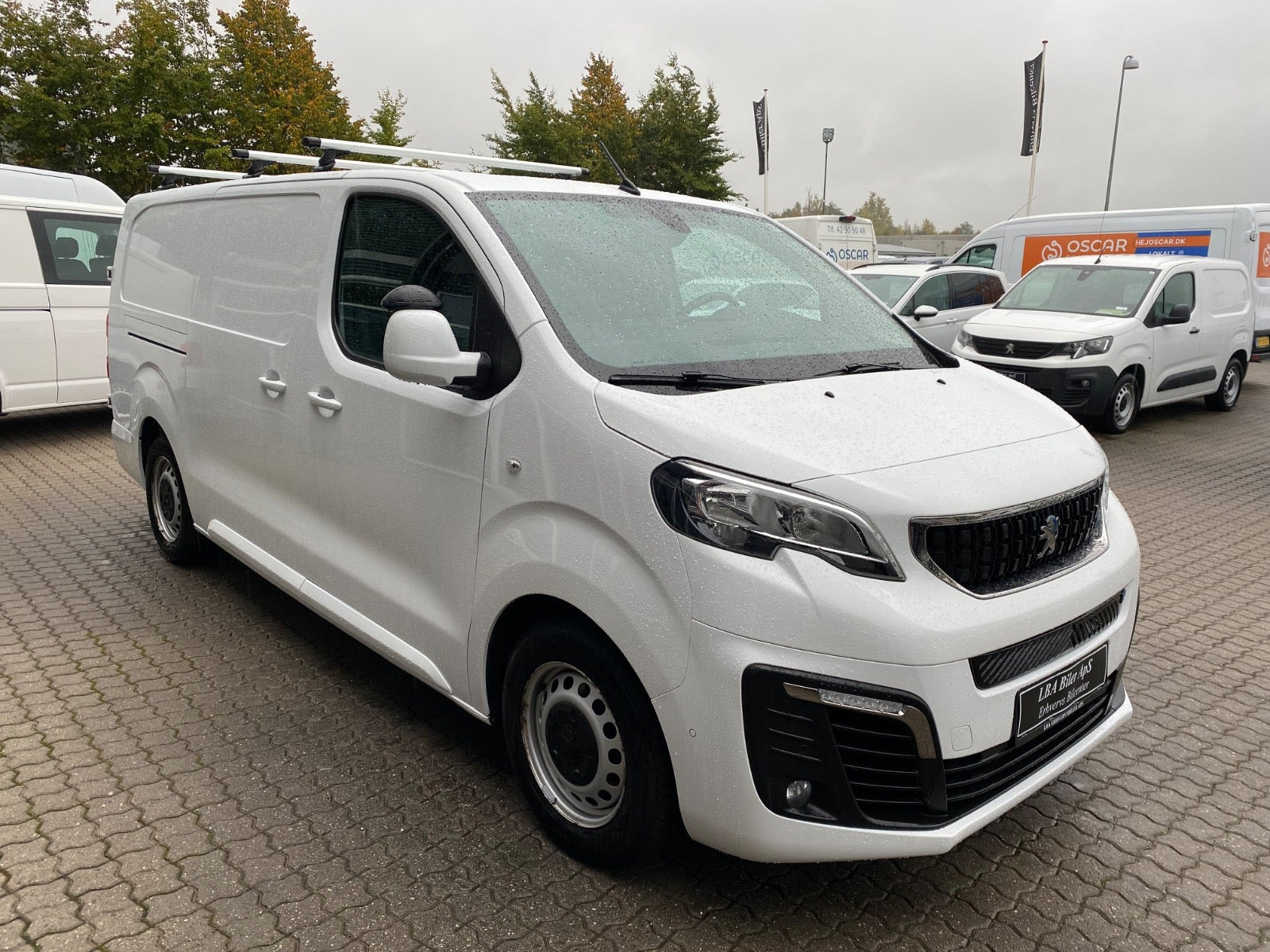 Hvid Peugeot e-Expert fra 2021