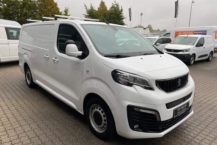 Hvid Peugeot e-Expert fra 2021