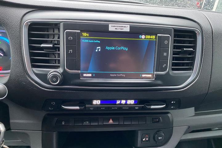Hvid Peugeot e-Expert fra 2021