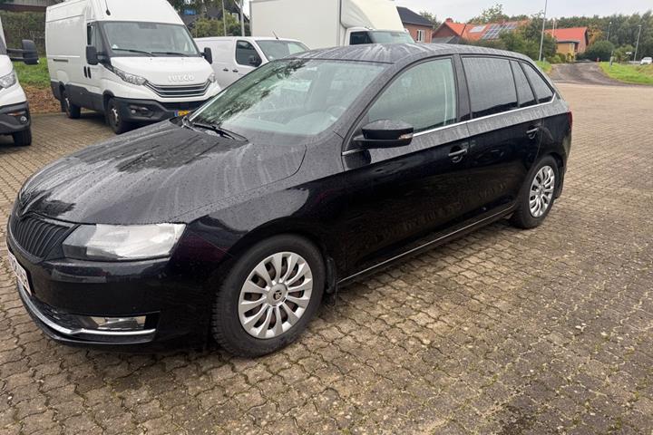 Sort Skoda Rapid fra 2019