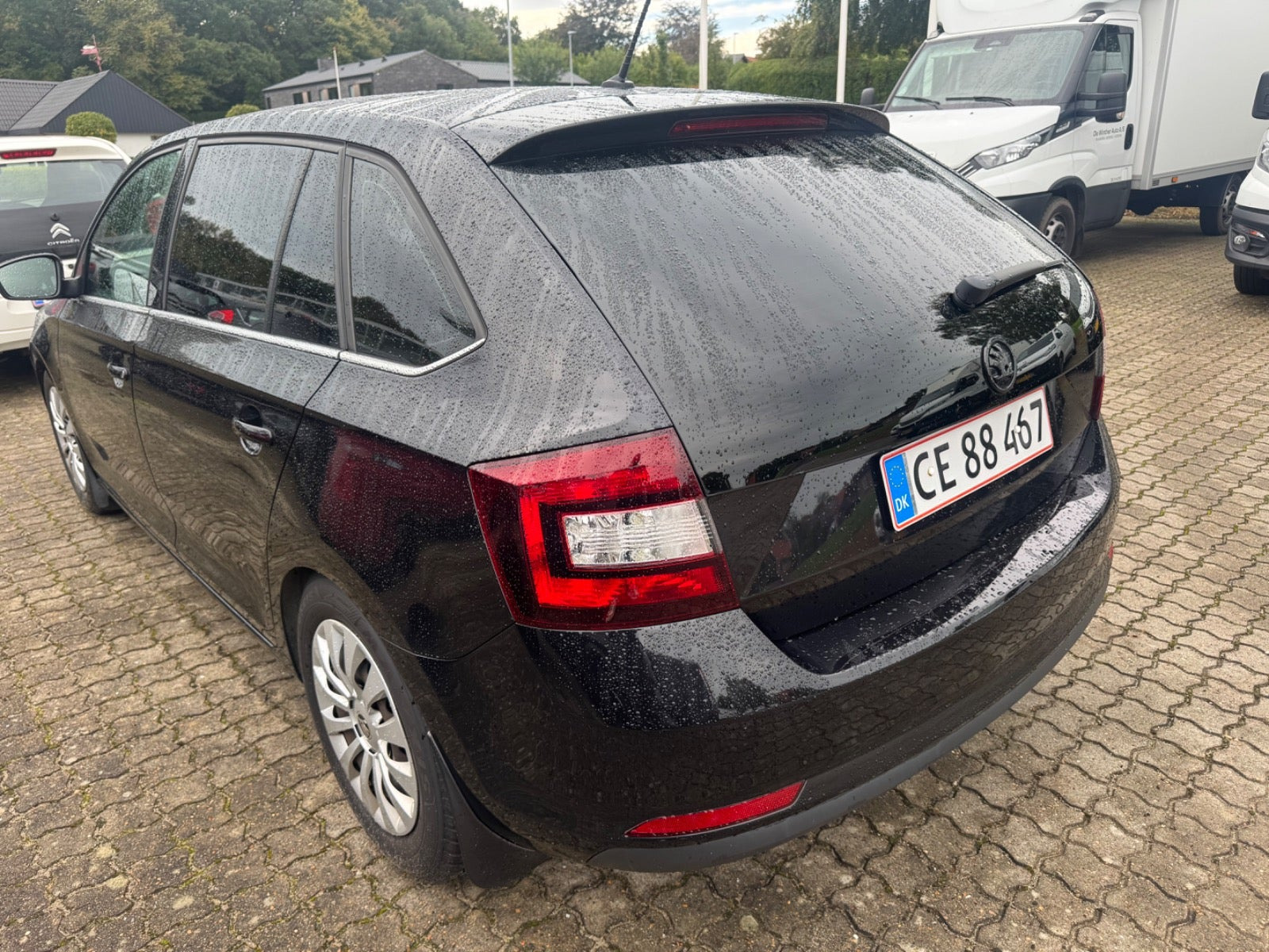Sort Skoda Rapid fra 2019