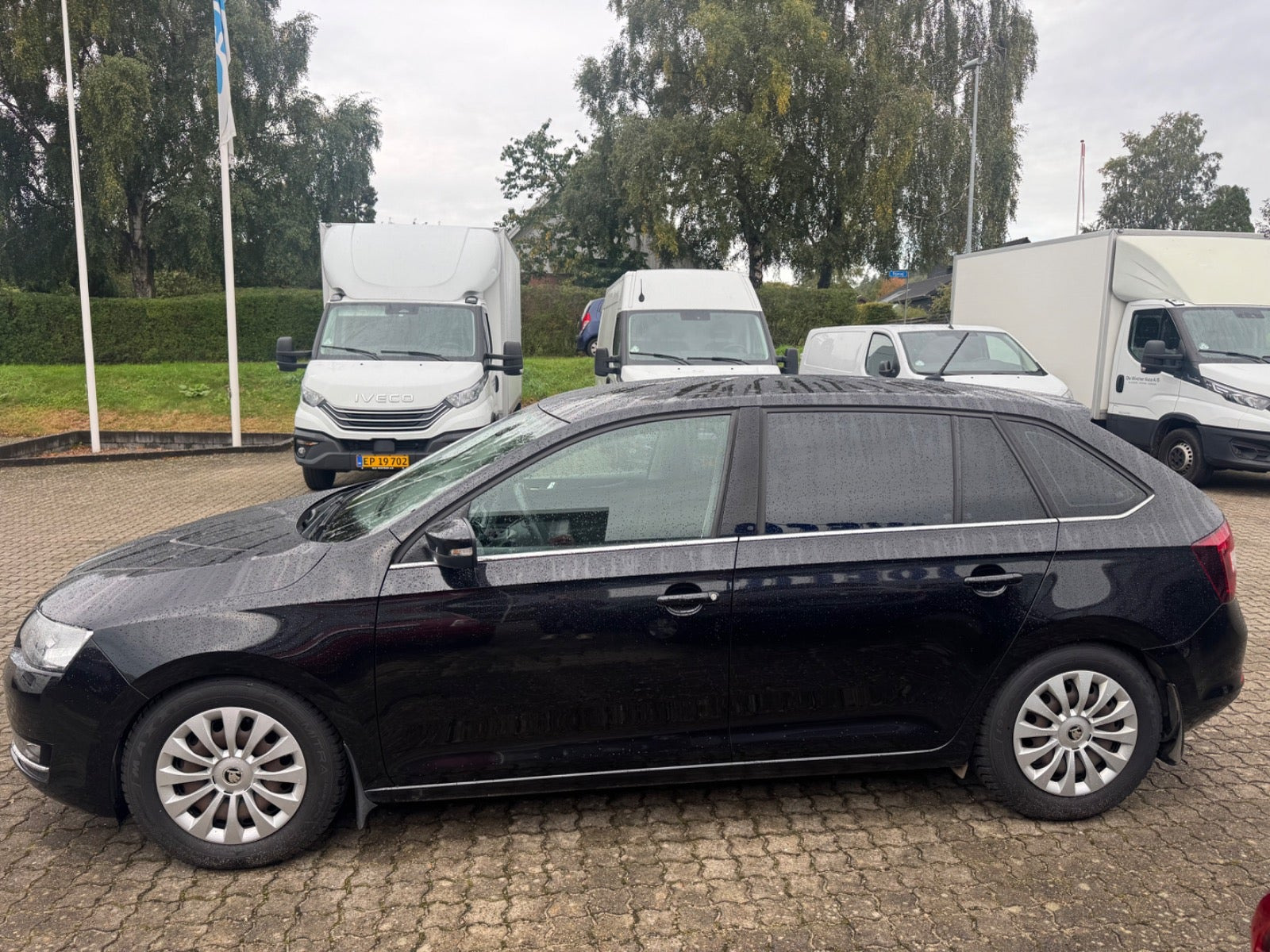 Sort Skoda Rapid fra 2019