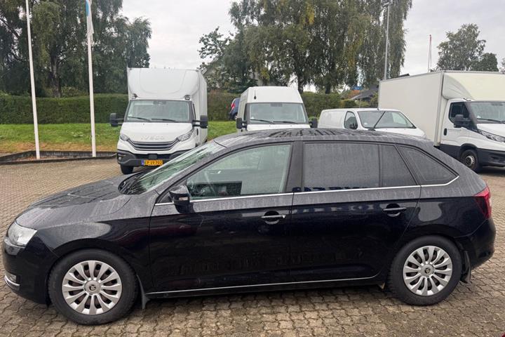 Sort Skoda Rapid fra 2019