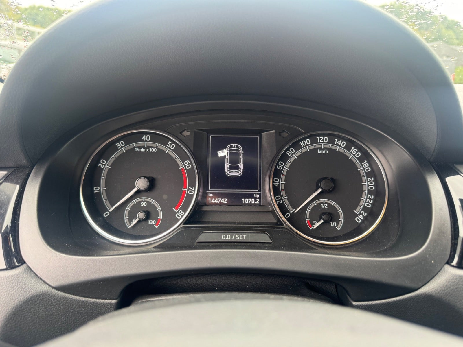 Sort Skoda Rapid fra 2019