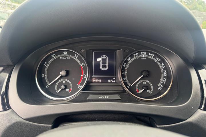 Sort Skoda Rapid fra 2019