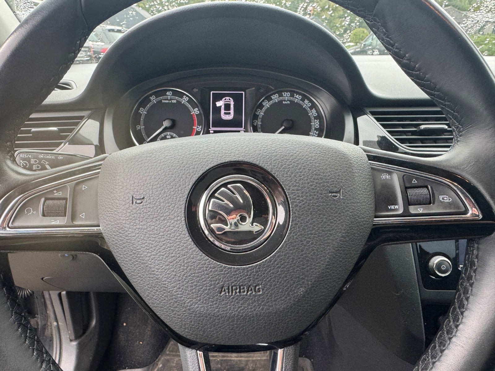 Sort Skoda Rapid fra 2019