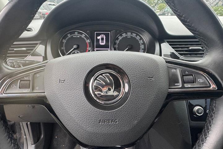Sort Skoda Rapid fra 2019