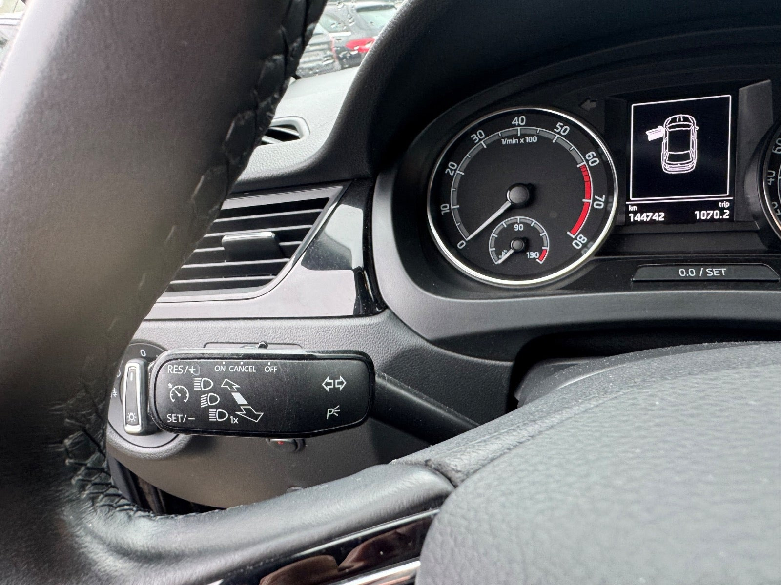 Sort Skoda Rapid fra 2019
