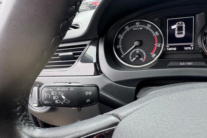 Sort Skoda Rapid fra 2019