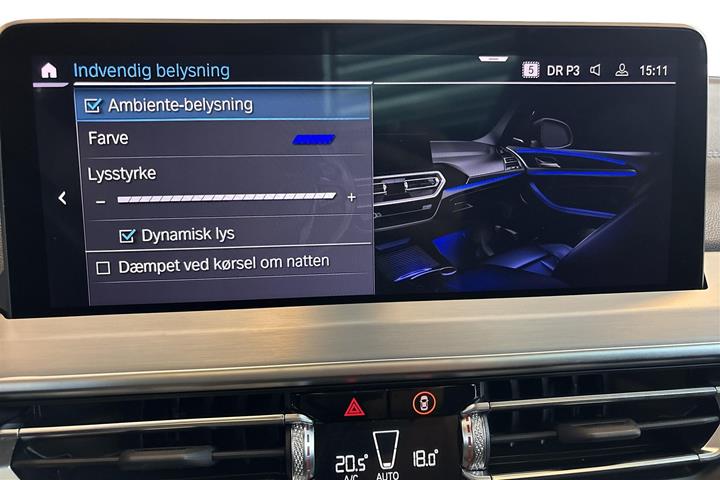 Grå BMW iX3 fra 2024