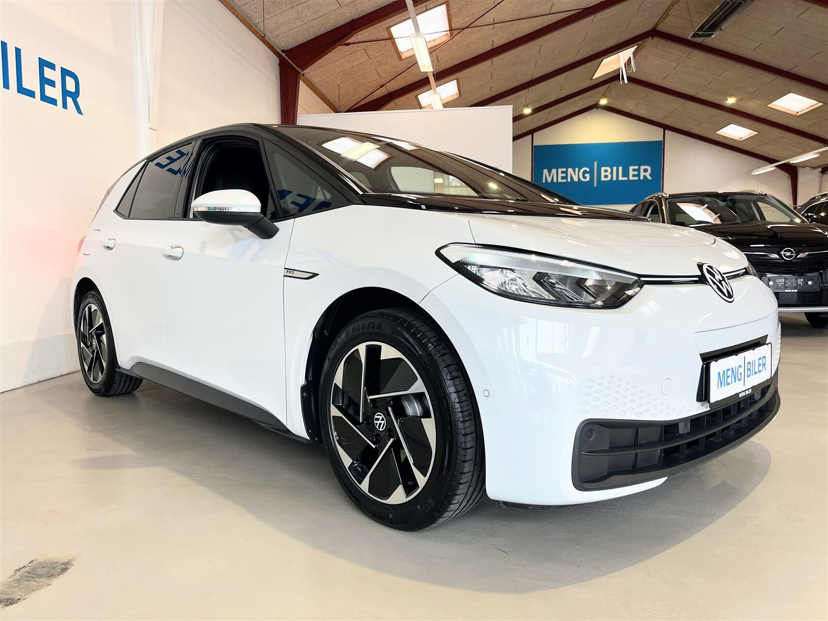 Hvid VW ID.3 fra 2023
