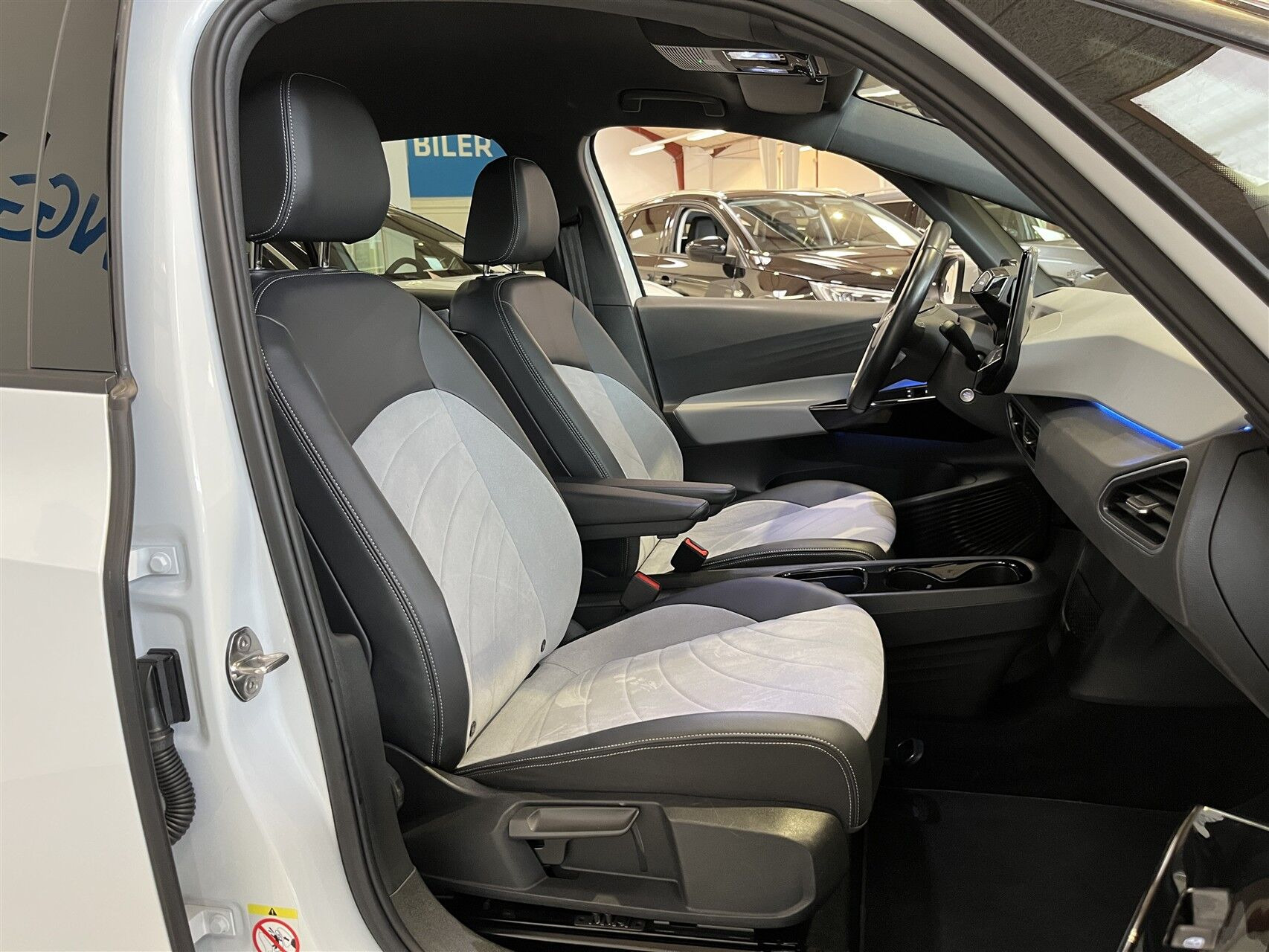 Hvid VW ID.3 fra 2023