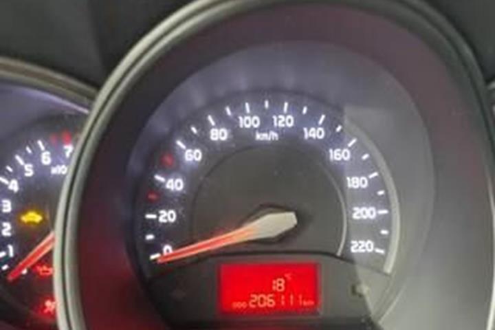Sort Kia Rio fra 2014