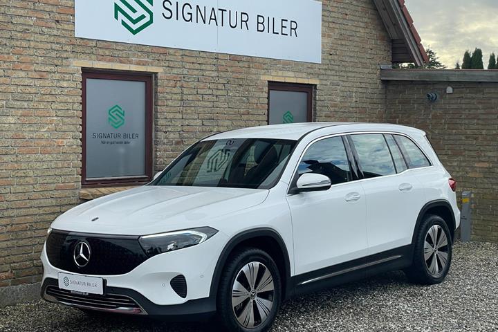 Hvid Mercedes EQB250+ fra 2024