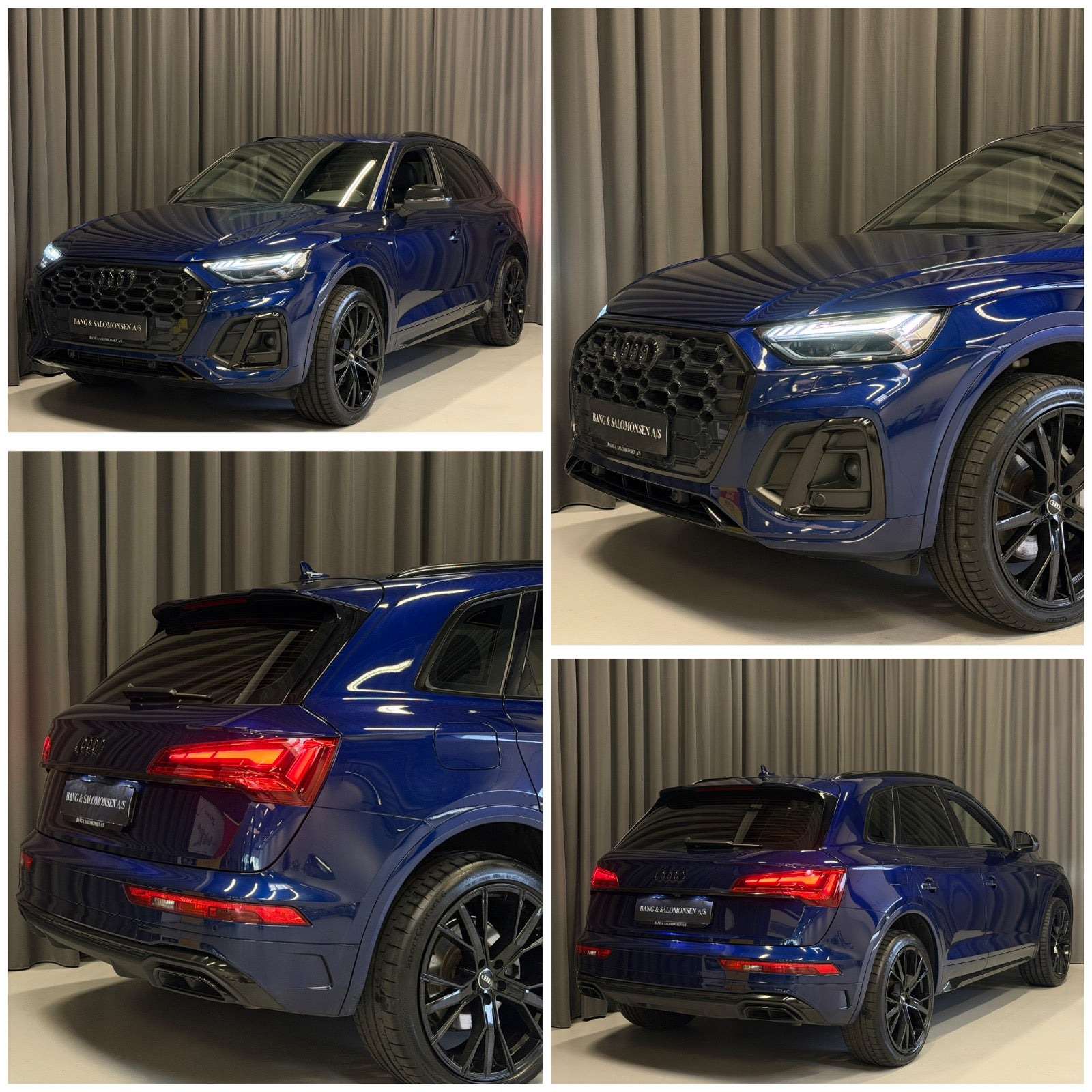 Blå Audi Q5 fra 2022
