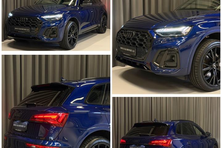 Blå Audi Q5 fra 2022