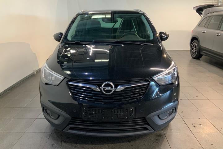 Sort Opel Crossland X fra 2019