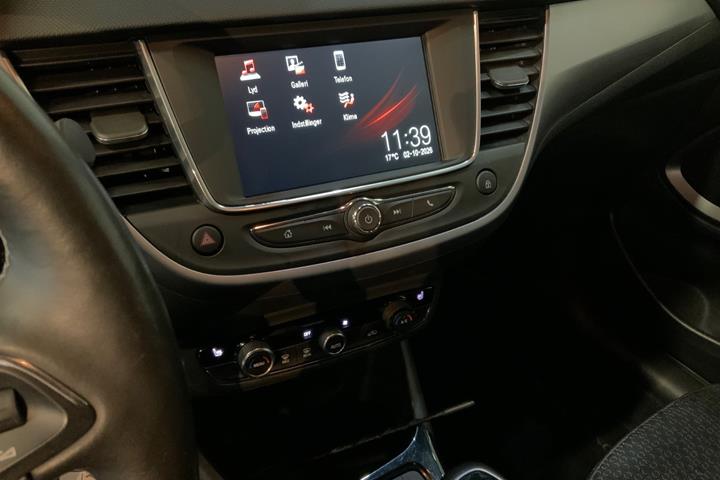 Sort Opel Crossland X fra 2019