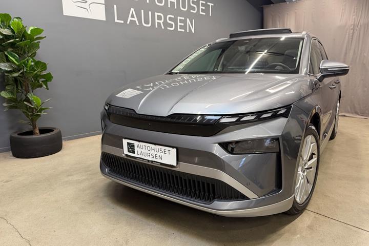 Grå Skoda Enyaq fra 2026