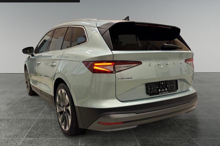 Turquoise Skoda Enyaq fra 2021