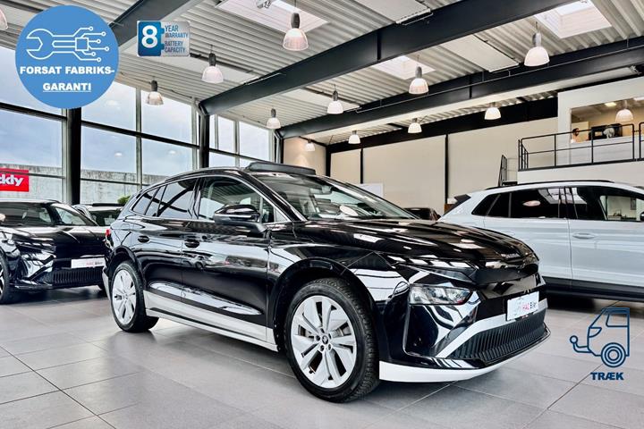 Sort Skoda Enyaq fra 2026
