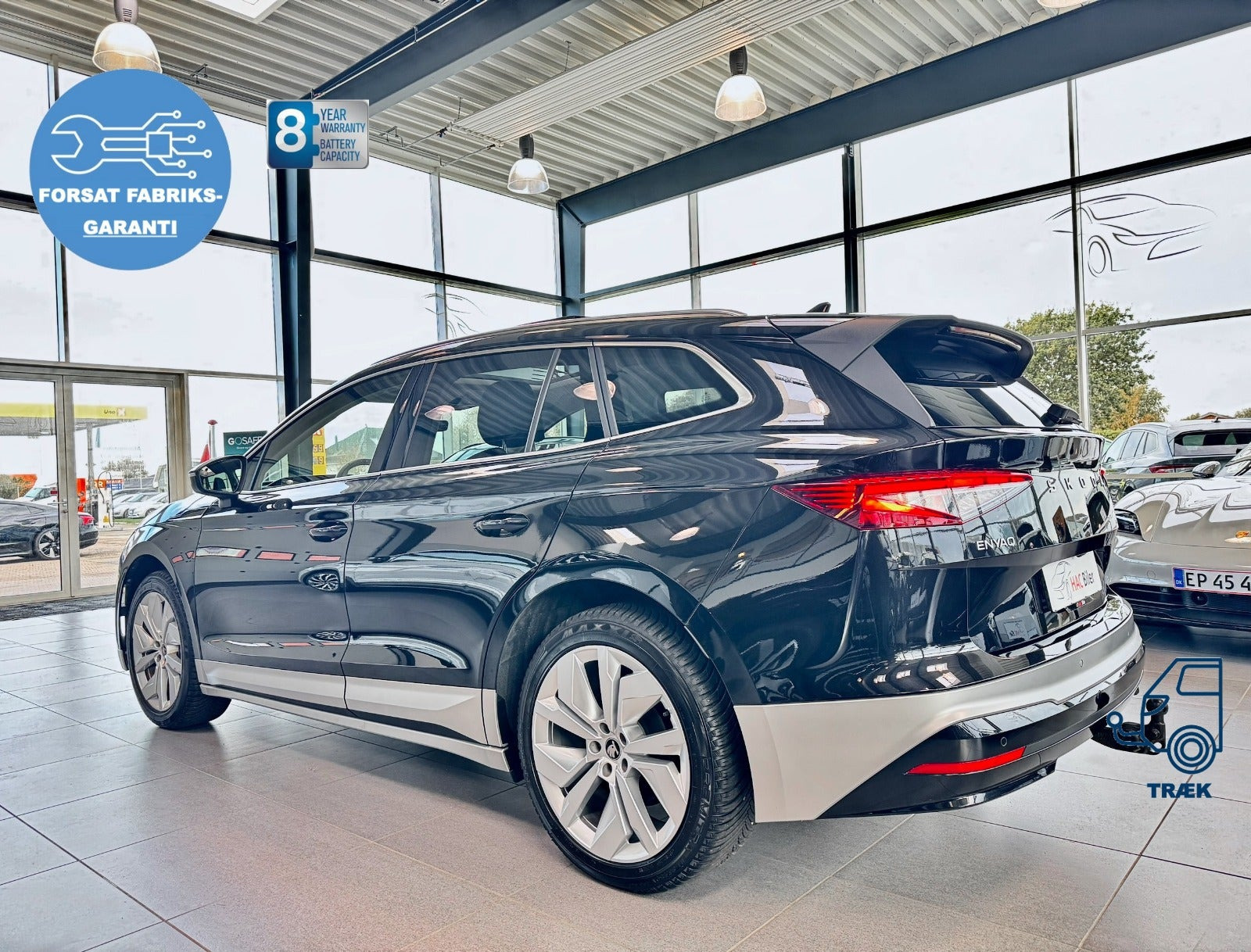 Sort Skoda Enyaq fra 2026