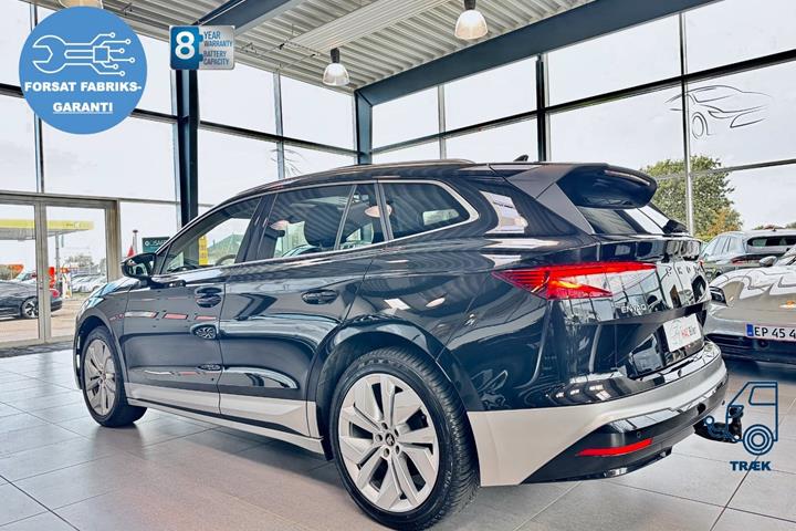 Sort Skoda Enyaq fra 2026