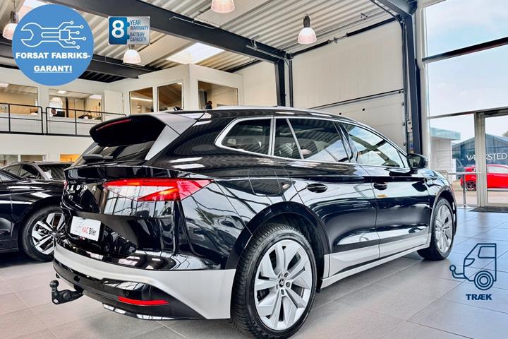 Sort Skoda Enyaq fra 2026