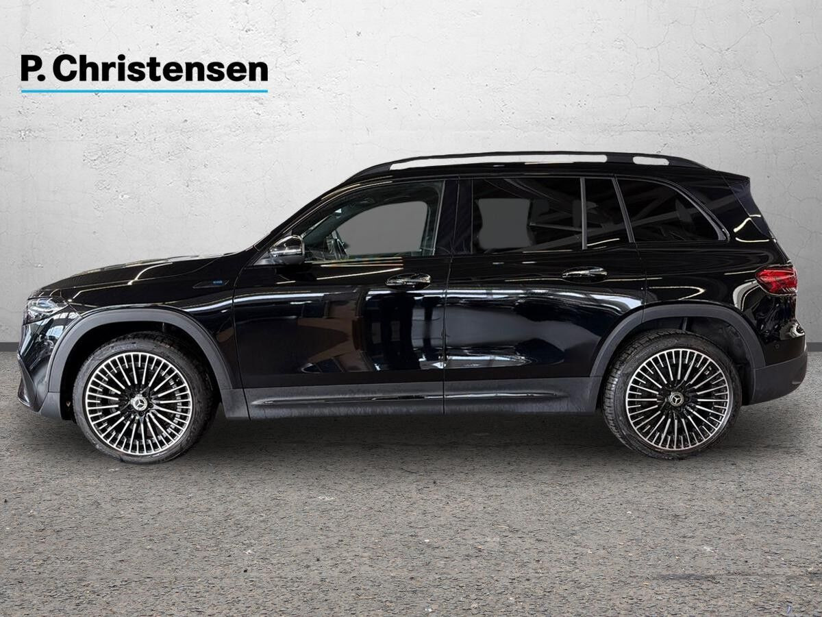 Sort Mercedes EQB350 fra 2023