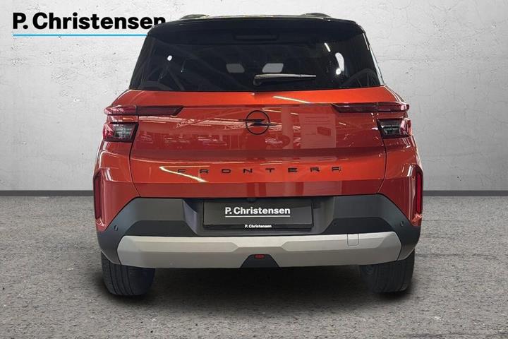 Orange Opel Frontera fra 2025