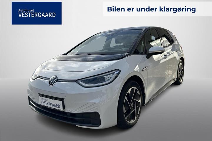 Hvid VW ID.3 fra 2021
