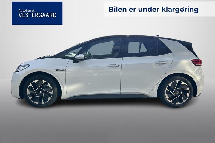 Hvid VW ID.3 fra 2021