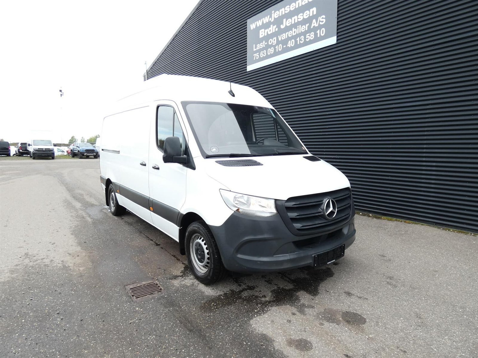 Hvid Mercedes Sprinter 316 fra 2020