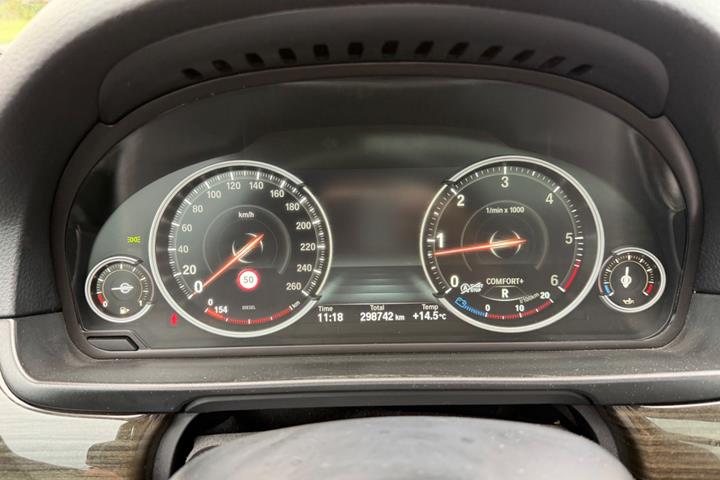 Sort BMW 530d fra 2015