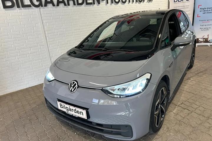 Grå VW ID.3 fra 2023