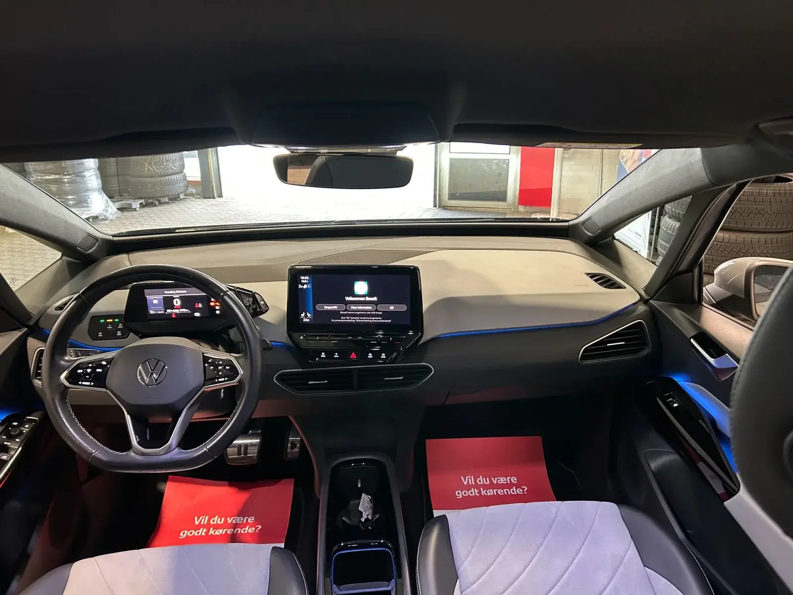 Grå VW ID.3 fra 2023