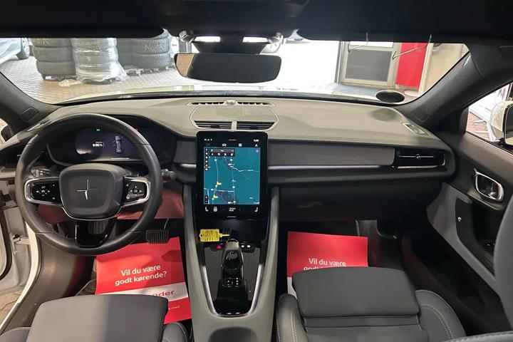 Hvid Polestar 2 fra 2020