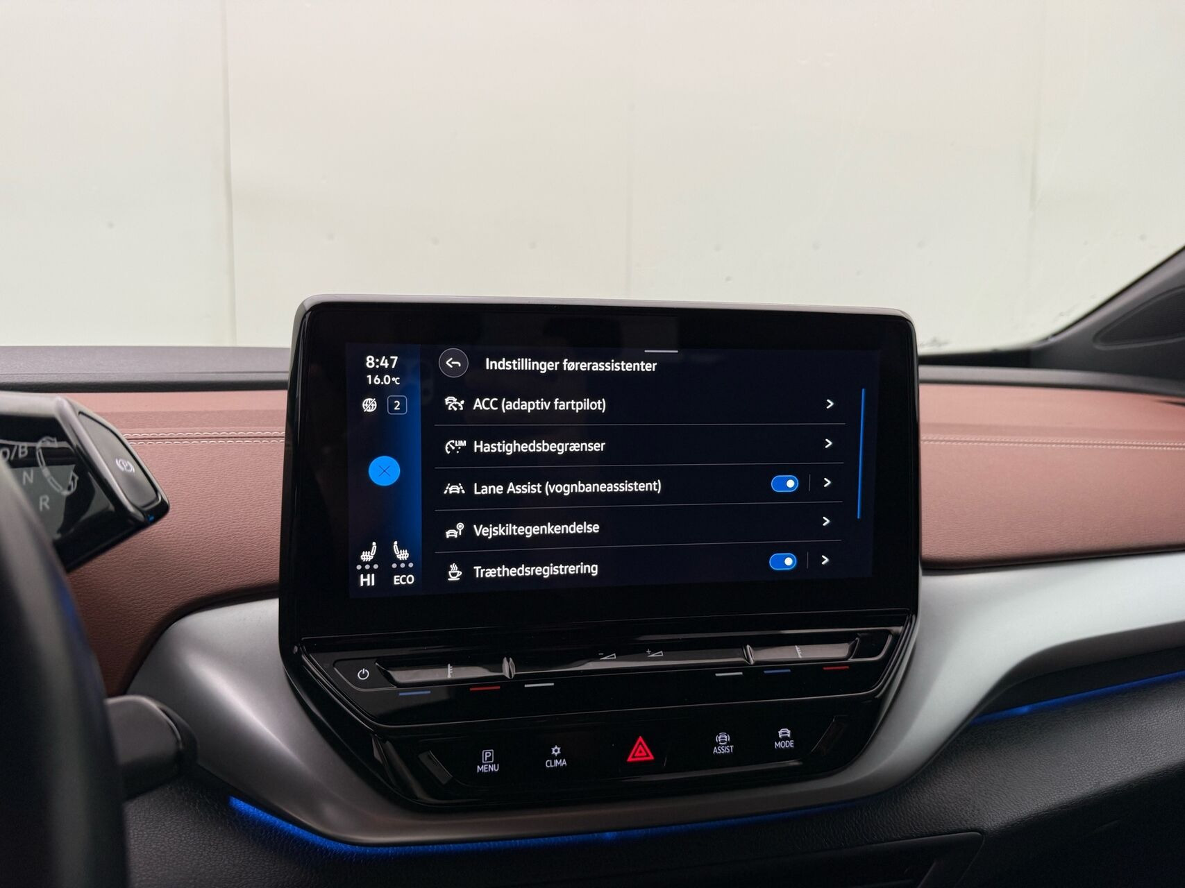 Grå VW ID.4 fra 2023