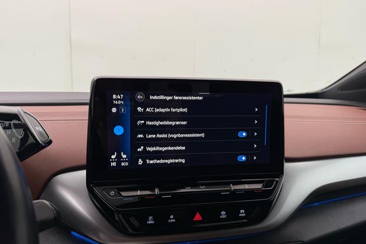 Grå VW ID.4 fra 2023