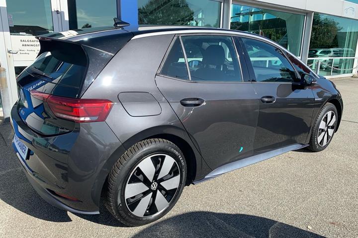 Grå VW ID.3 fra 2021