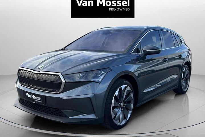 Grå Skoda Enyaq fra 2021